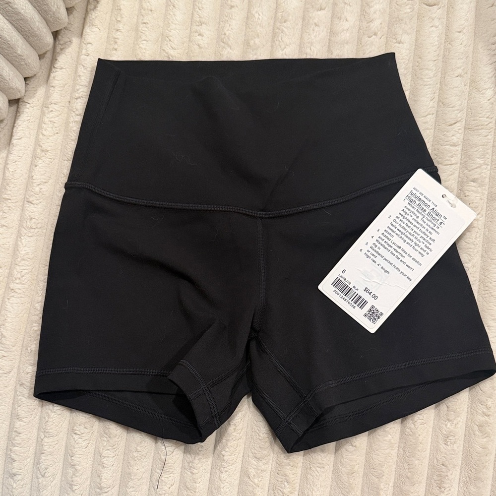 Lululemon Align High Rise Short 4”